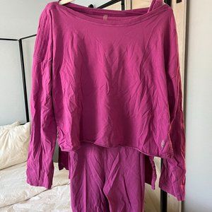 Free People Hot Shot Long-Sleeve Set